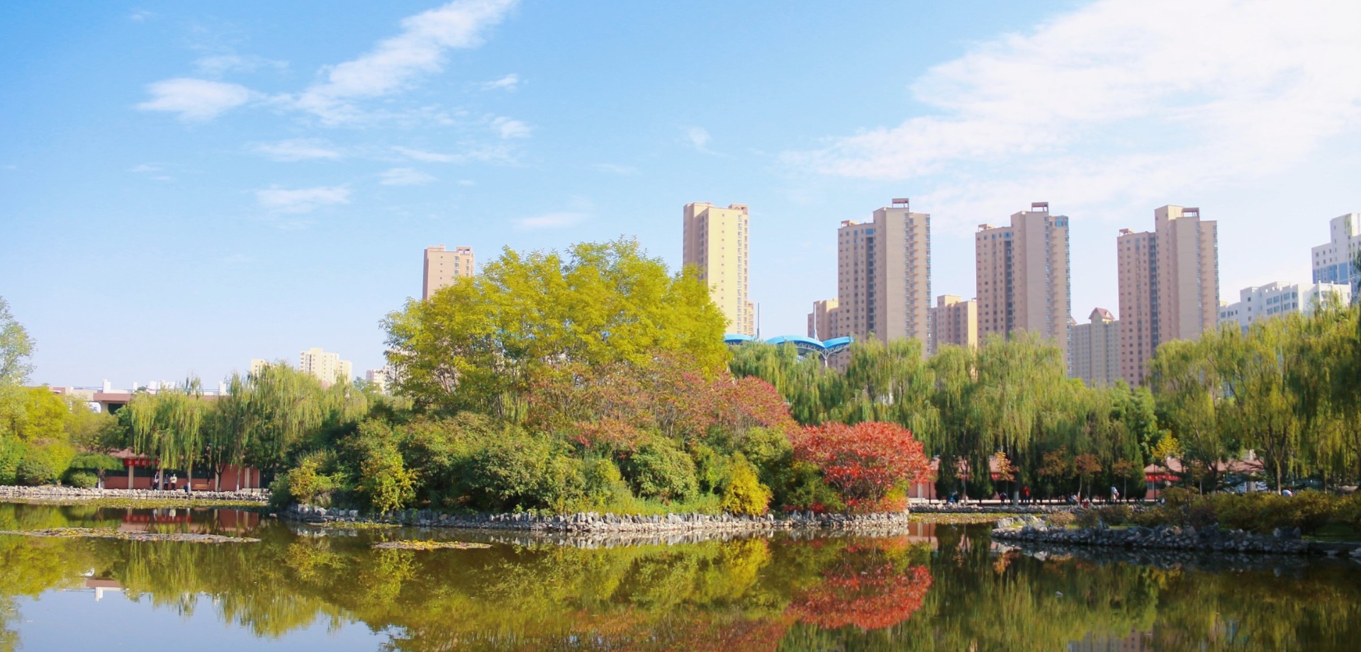 兰州理工大学校园一角